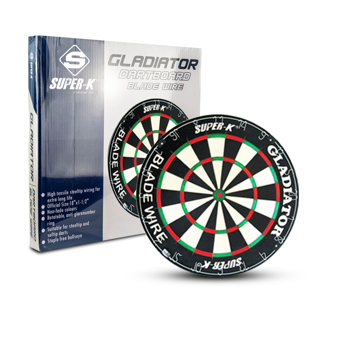 Super-K Darts and Dartboards